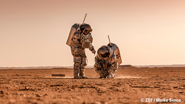 Der Mars – Rätselhafte Wüstenwelt